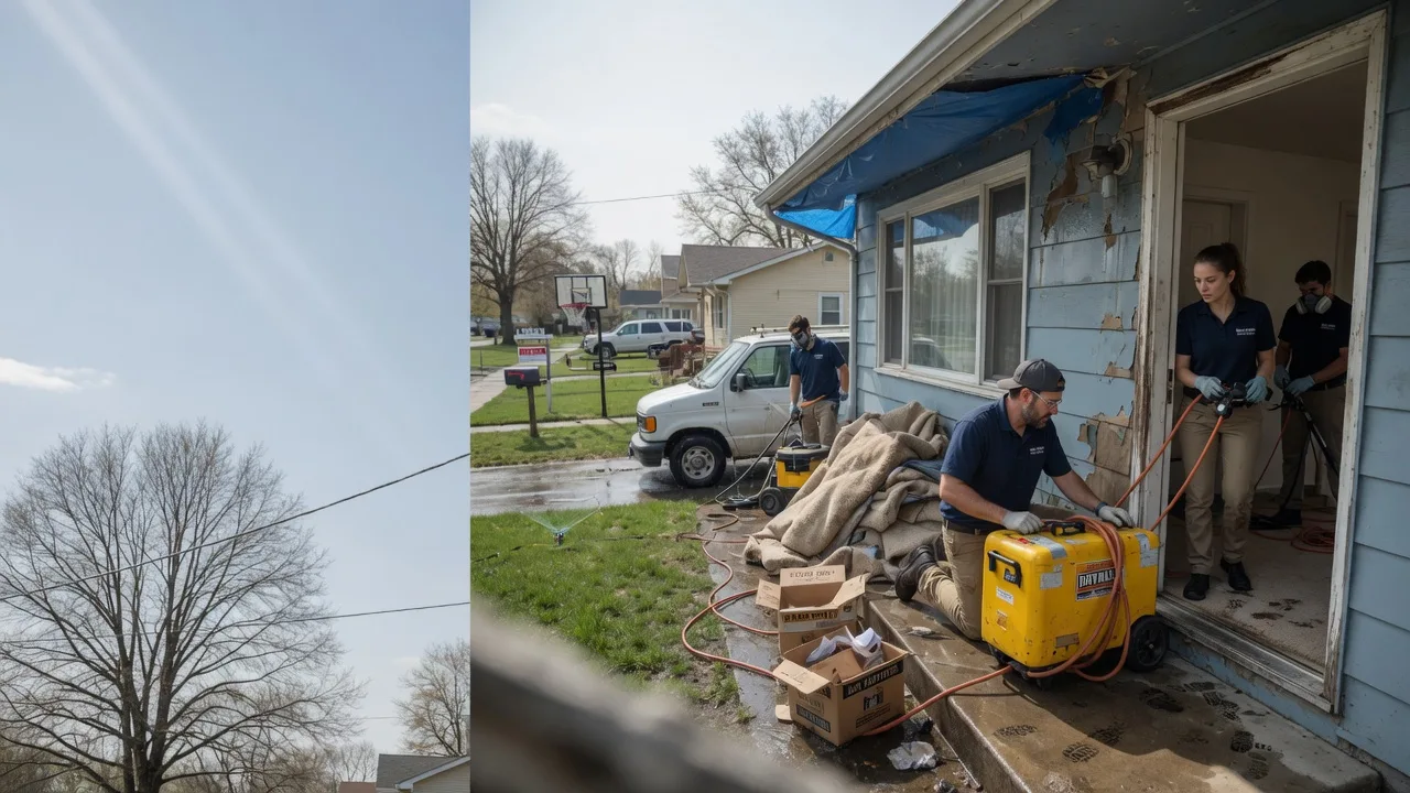 Basement Flood Cleanup in Mansfield Center, CT near me